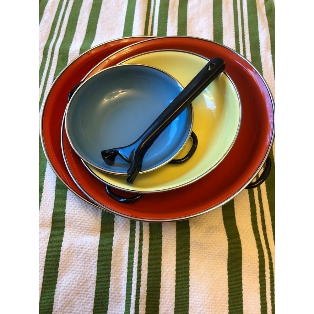 MCM Enamel Pans